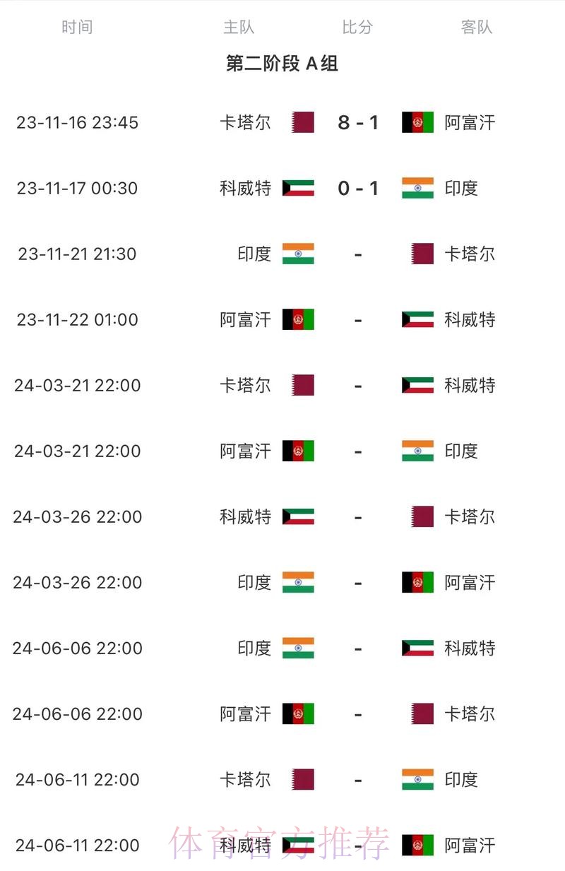 2026世界杯每日赛程今日最新时间表直播平台